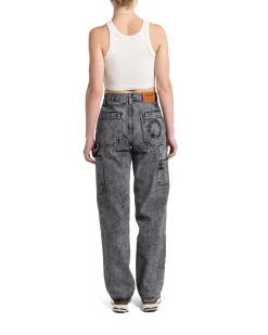 Acid Bernie Pant - Black Acid Stonewash