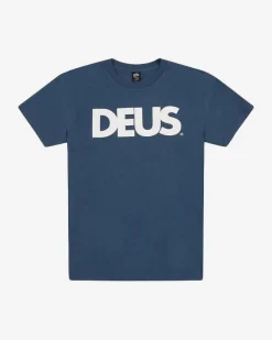 All Caps Tee - Navy