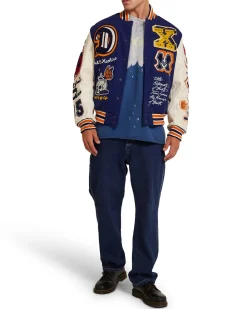 Amanita Varsity Jacket - Patriot Blue