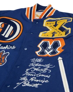 Amanita Varsity Jacket - Patriot Blue