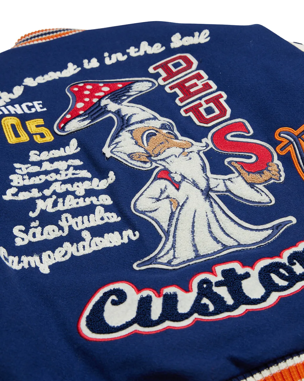 Amanita Varsity Jacket - Patriot Blue