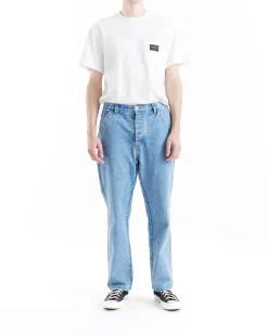 Big Fella Denim Pant - Lt Stone