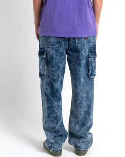 Burly Cargo Pant - Mid Indigo