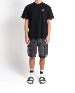 Burly Cargo Short - Mid Black