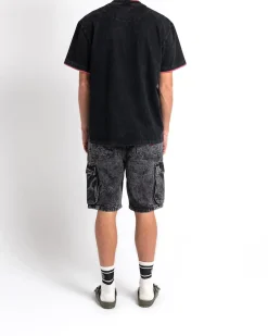 Burly Cargo Short - Mid Black