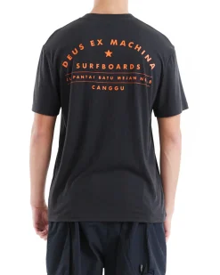 Canggu Surf Address Tee - Black