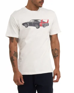 Charger Tee - Vintage White