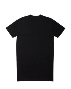 Chrome Spotnik Tee Dress - Black