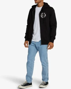 Circle Logo Hoodie - Black
