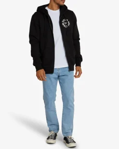 Circle Logo Hoodie - Black