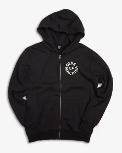 Circle Logo Hoodie - Black