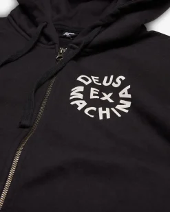 Circle Logo Hoodie - Black