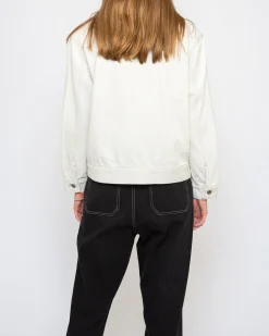 Coby Jacket (Oversized Fit) - Bleached White