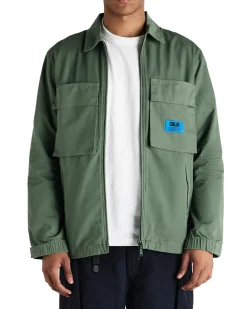 Duck Dive Zip Shirt - Clover
