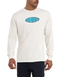 Eclipse Long Sleeve Tee - Vintage White