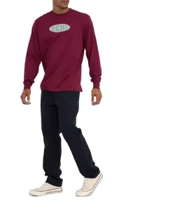 Eclipse Long Sleeve Tee - Rhodo