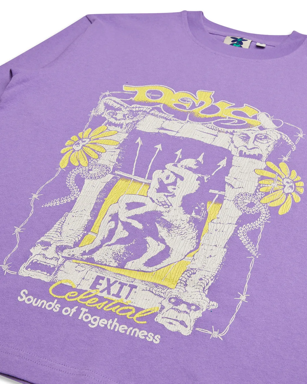 Embrace Long Sleeve Tee - Bougainvillea