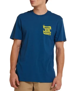 Four Feet Tee - Moroccan Blue