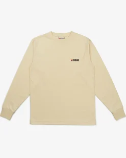 Foxtrot Long Sleeve Tee - Bone White