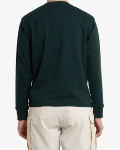 Foxtrot Long Sleeve Tee - Trek Green