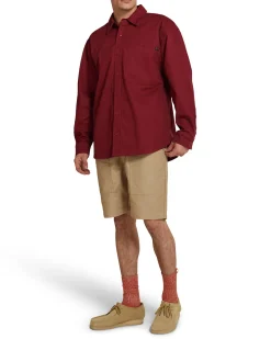Frizell Twill Shirt - Rhodo