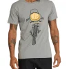 Frontal Matchless Tee - Grey Marle