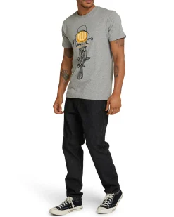 Frontal Matchless Tee - Grey Marle