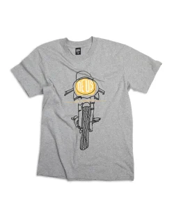 Frontal Matchless Tee - Grey Marle