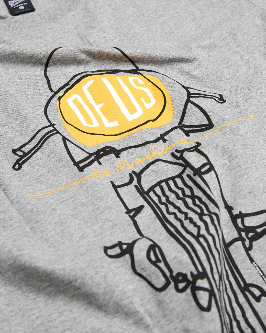 Frontal Matchless Tee - Grey Marle