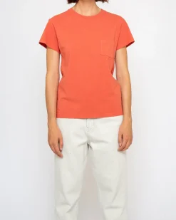 Holly Tee (Regular Fit) - Burnt Sienna