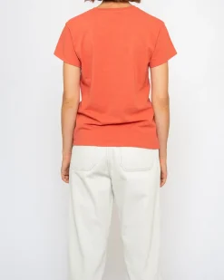 Holly Tee (Regular Fit) - Burnt Sienna