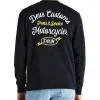 Iota Long Sleeve Tee - Black