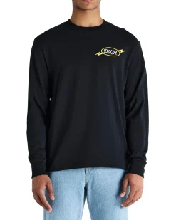Iota Long Sleeve Tee - Black
