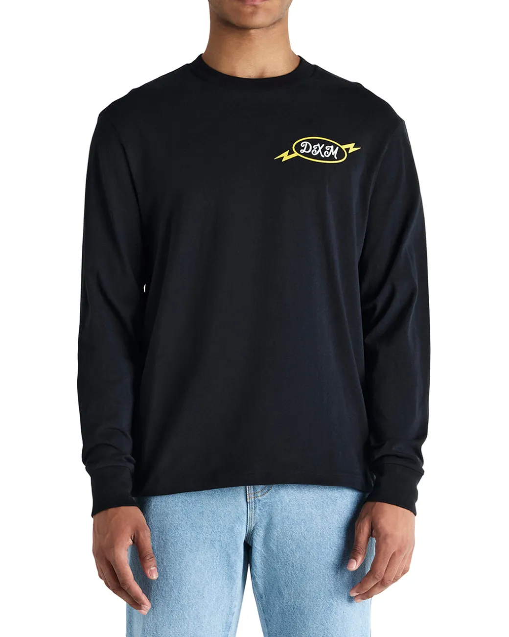 Iota Long Sleeve Tee - Black