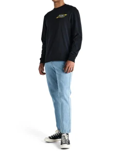 Iota Long Sleeve Tee - Black