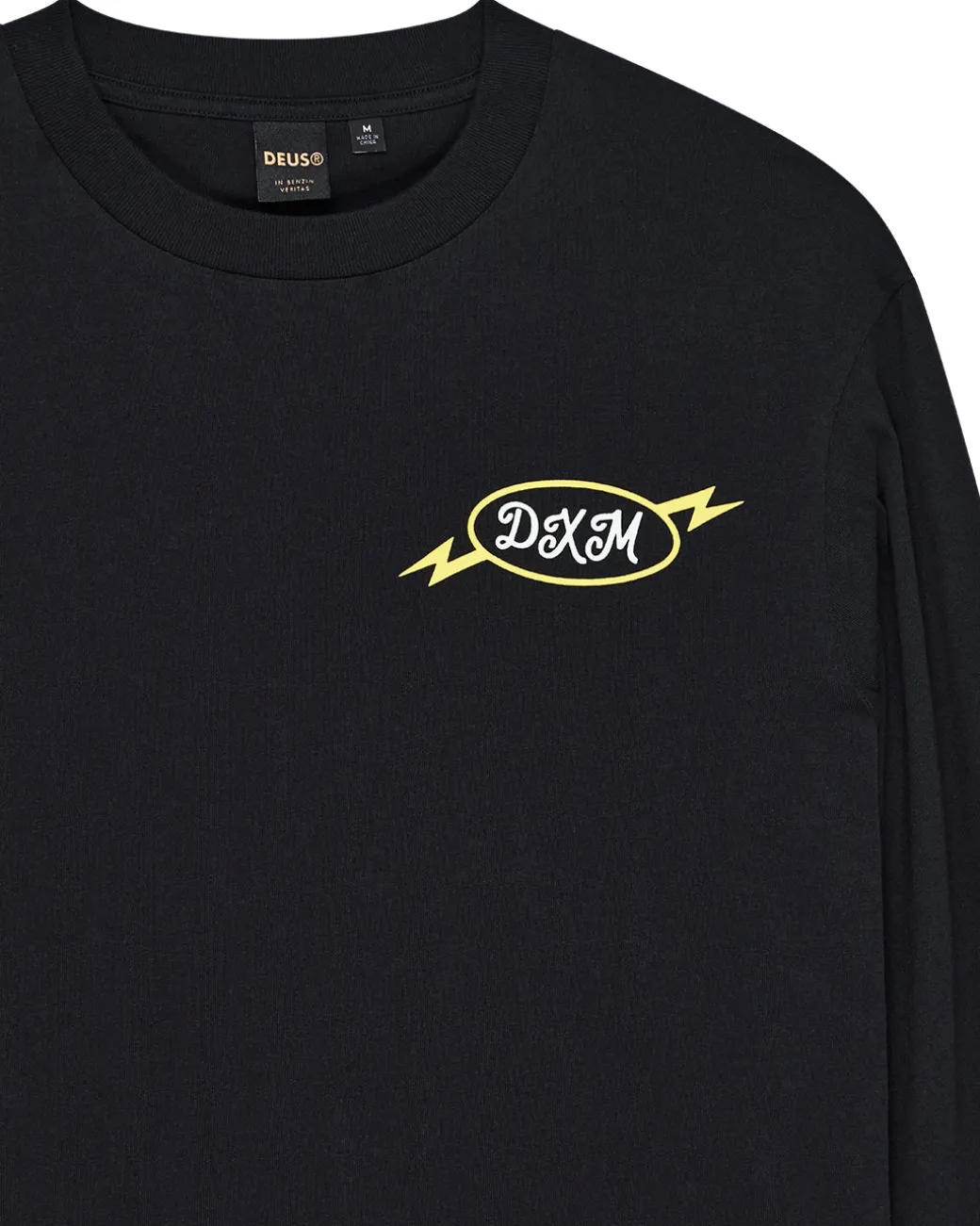 Iota Long Sleeve Tee - Black