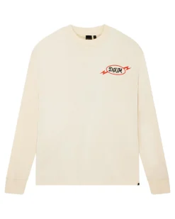 Iota Long Sleeve Tee - Dirty White