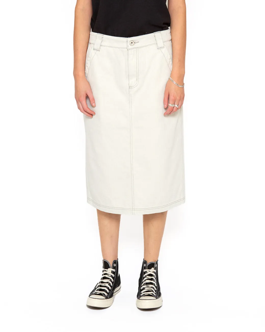 Irene Skirt (Regular Fit) - Bleached White