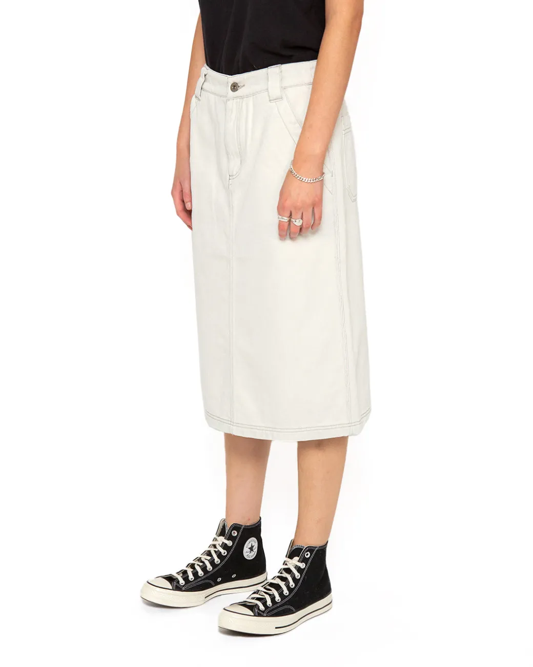 Irene Skirt (Regular Fit) - Bleached White