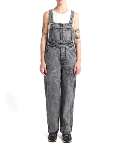 Jewlie Coverall - Black Acid Stonewash