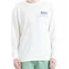 Jones Long Sleeve Tee - Vintage White