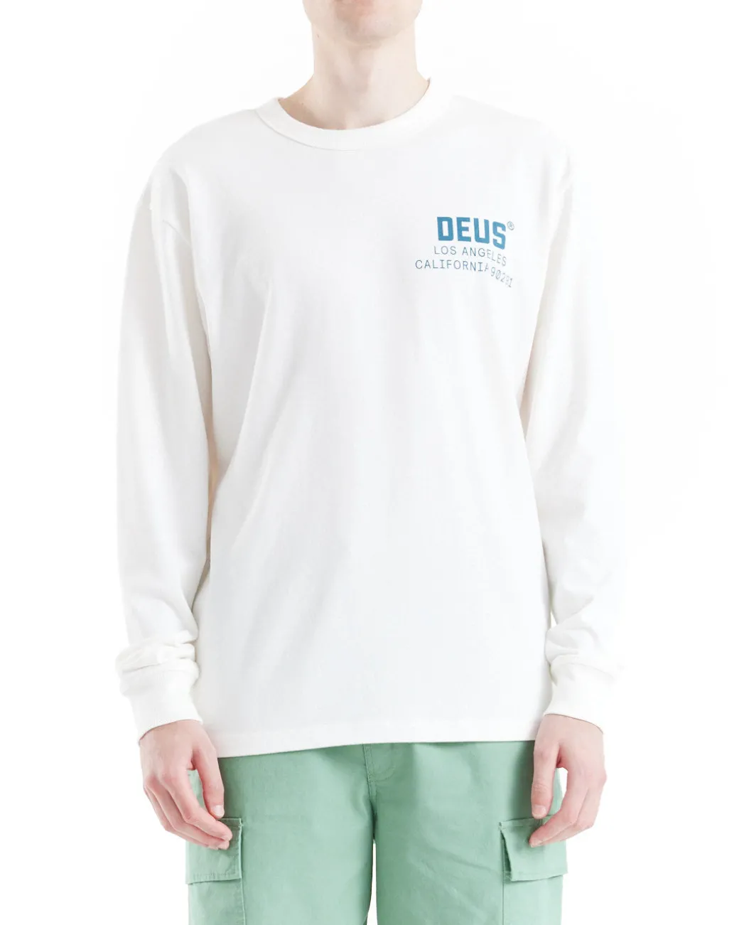Jones Long Sleeve Tee - Vintage White