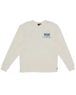 Jones Long Sleeve Tee - Vintage White