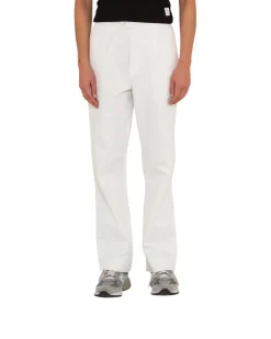 Juliette Pleat Pant (Relaxed Fit) - Bleach White