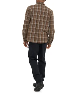 Kalyn Check Shirt - Brown Check