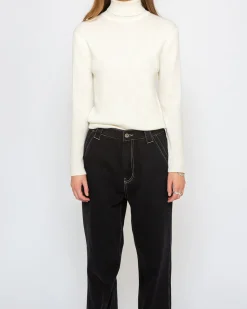 Karma Turtle Neck (Slim Fit) - Natural