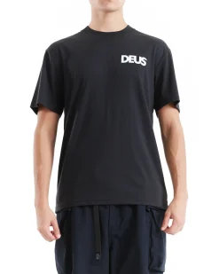 Los Angeles Surf Address Tee - Black