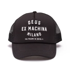 Milano Address Trucker Hat - Black