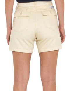 Mona Herringbone Short - Bone White