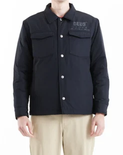 Monty Padded Overshirt - Black